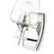 Z-Lite Joliet 1 Light Wall Sconce, Chrome & Clear 473-1S-CH - alternate 7